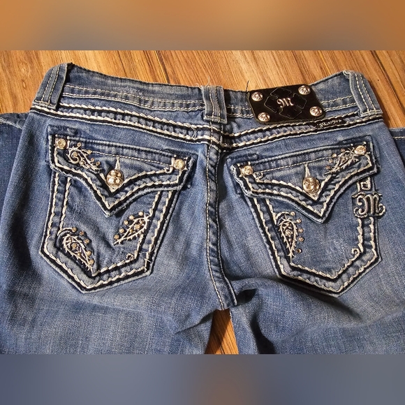 Miss Me Blue Embellished Women's Jeans - Picture 8 of 8